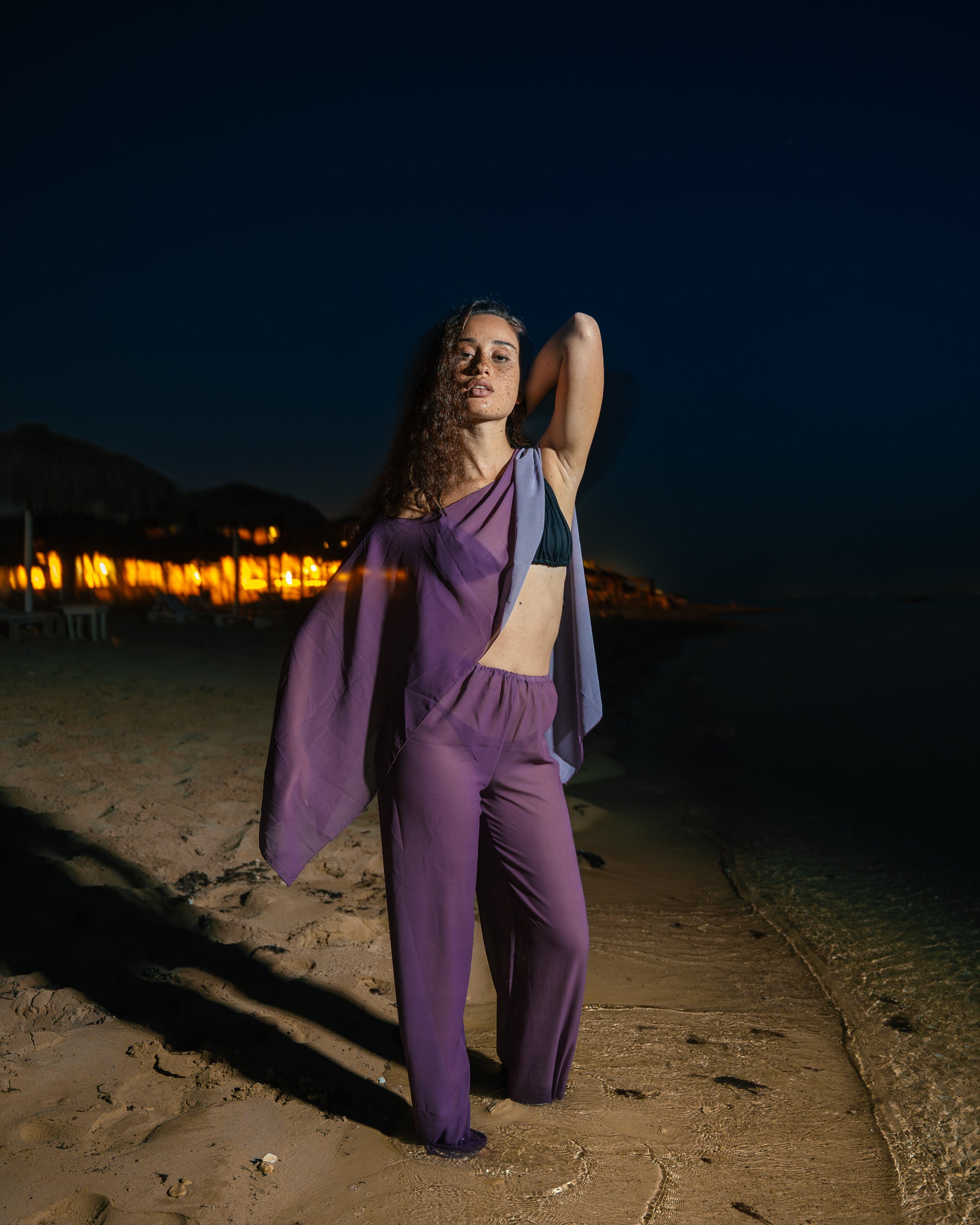 Purple Haze Beach Set