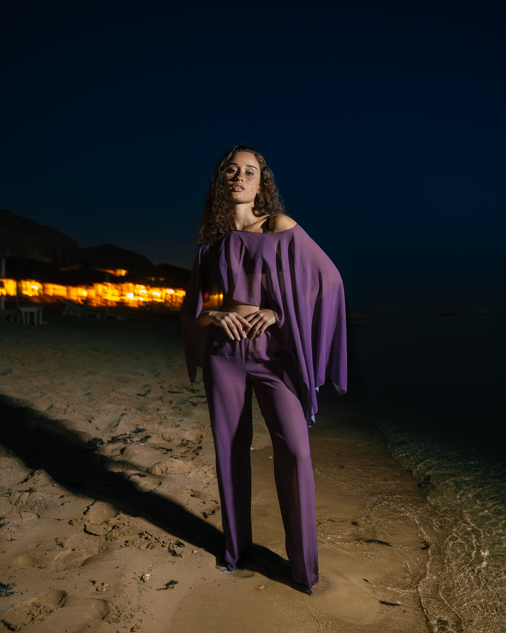Purple Haze Beach Set