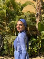 Ocean marble Turban