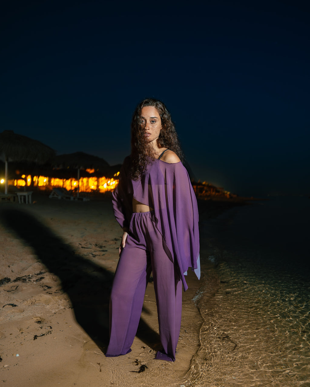 Purple Haze Beach Set